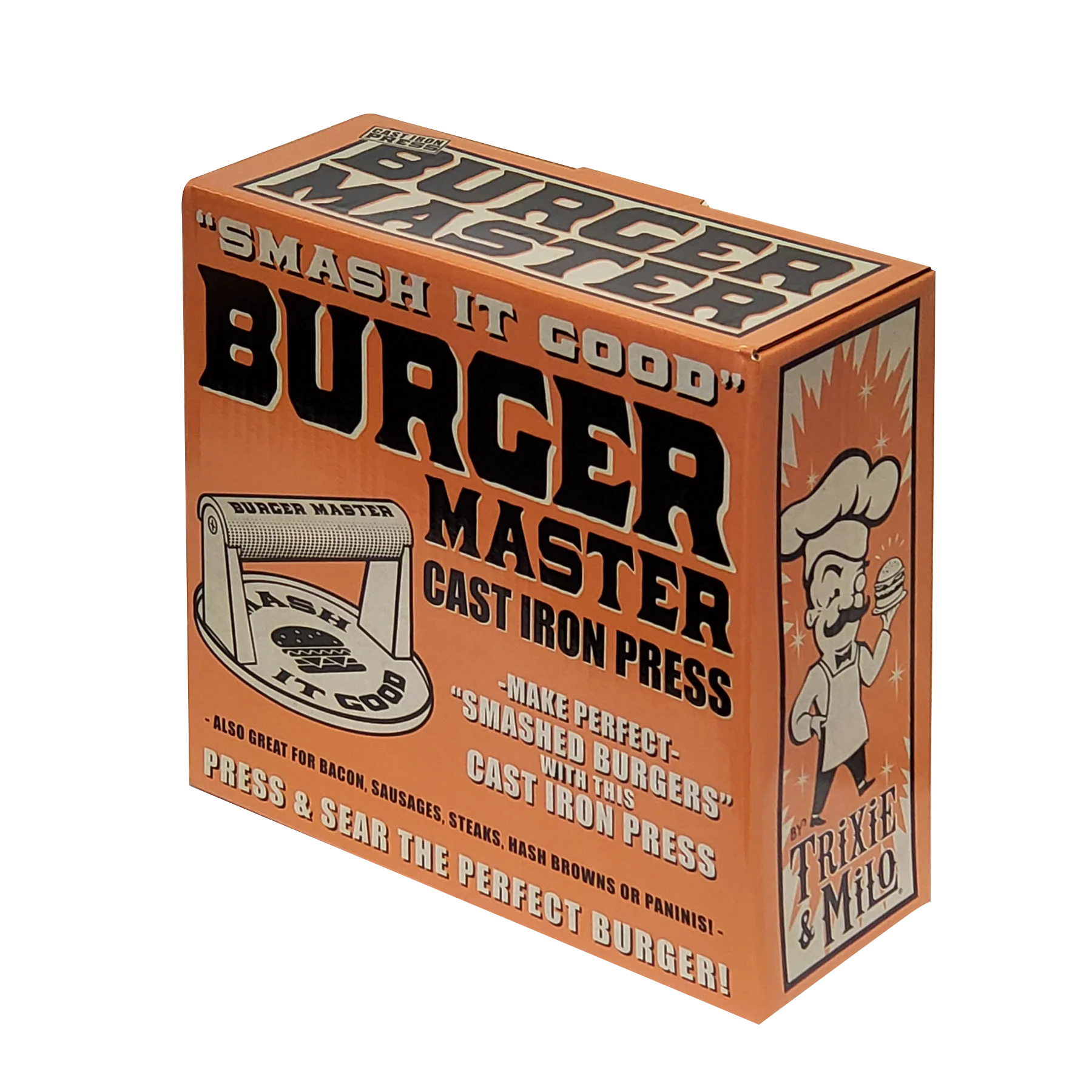 Burger Master Cast Iron Burger Press - Image 6