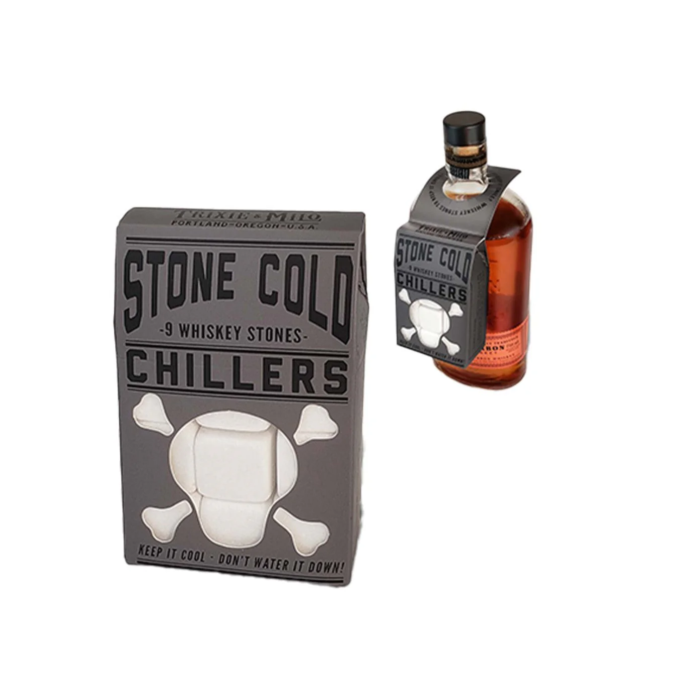 White Marble Whiskey Stones - Image 3