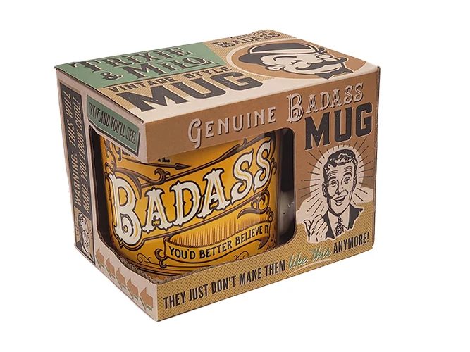 Genuine Badass Porcelain Mug - Image 3