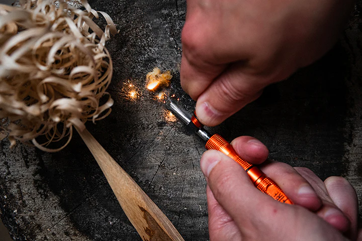 Emergency Fire Starter + Whistle - Image 2