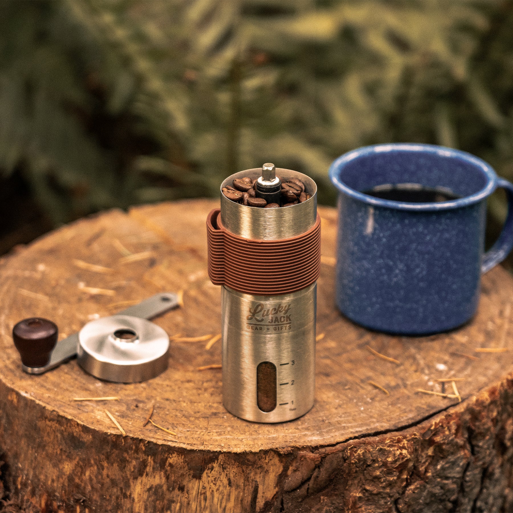 Outdoor Stainless Steel Coffee Grinder - Image 3