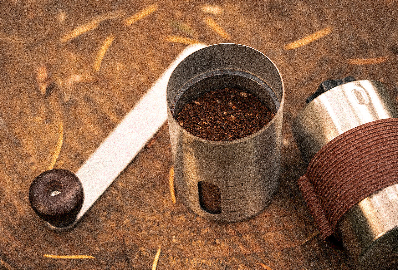 Outdoor Stainless Steel Coffee Grinder - Image 4