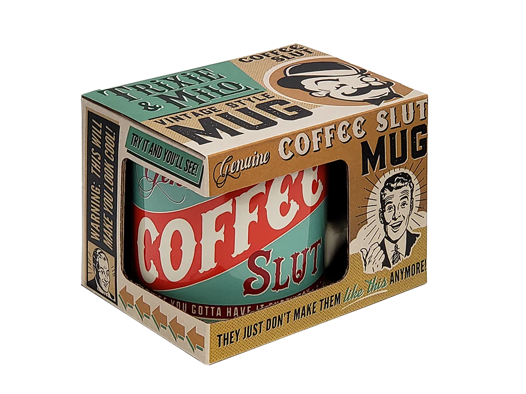 Genuine Coffee Slut Porcelain Mug - Image 3