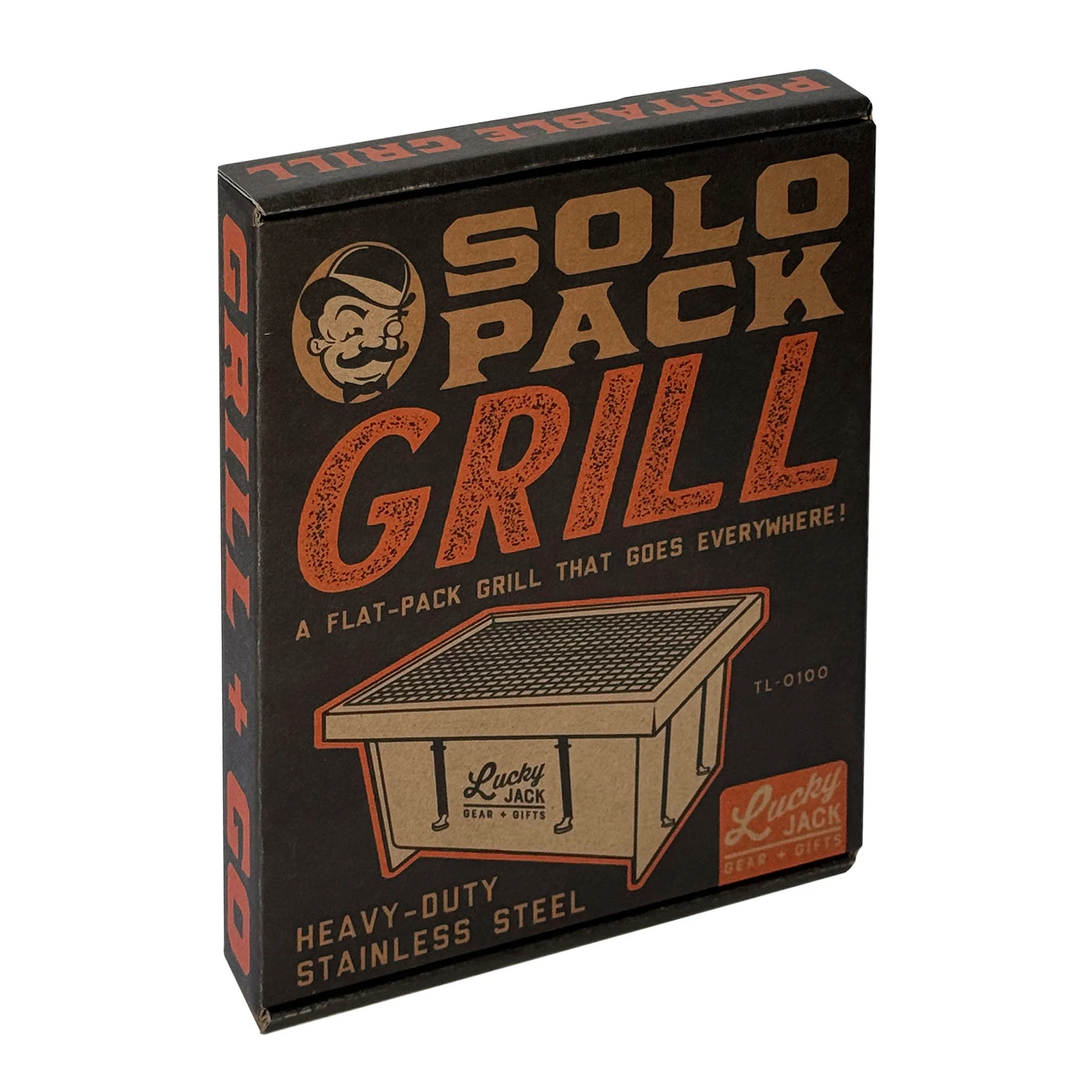 Solo Pack Flat-Pack Camp Grill - Image 5