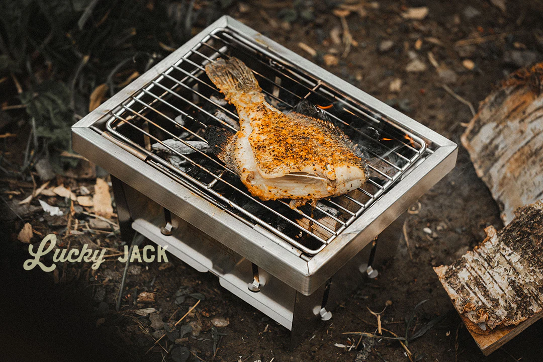 Solo Pack Flat-Pack Camp Grill - Image 6