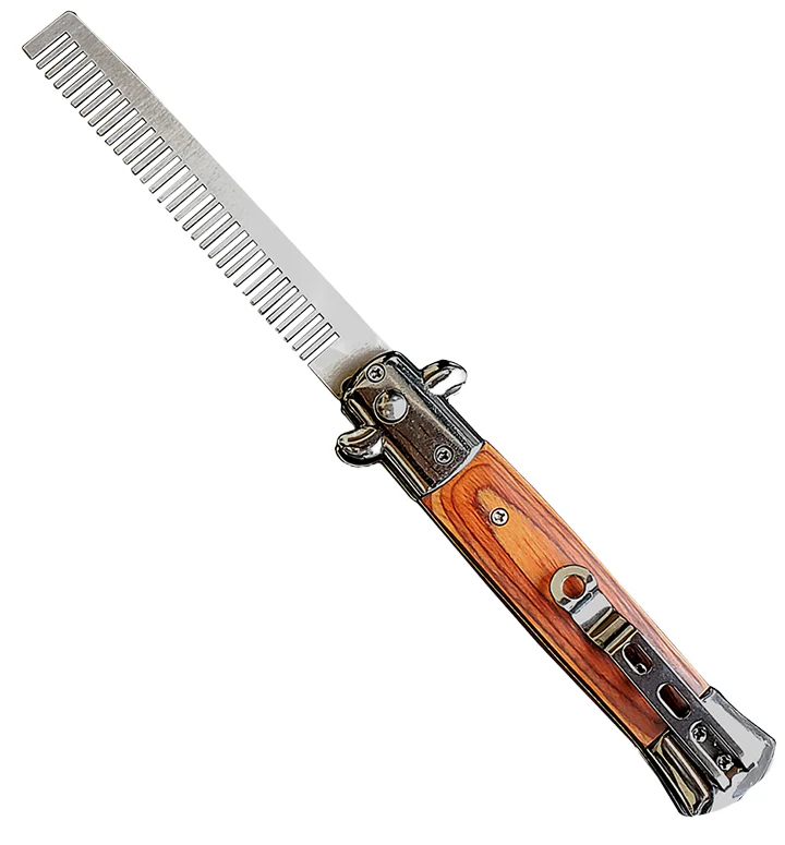 Genuine Switchblade Folding Comb - Image 5