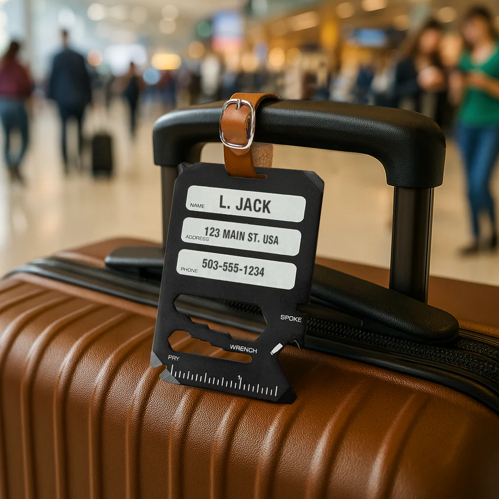 Tag-Tool Luggage Tag & Multi-tool - Image 3